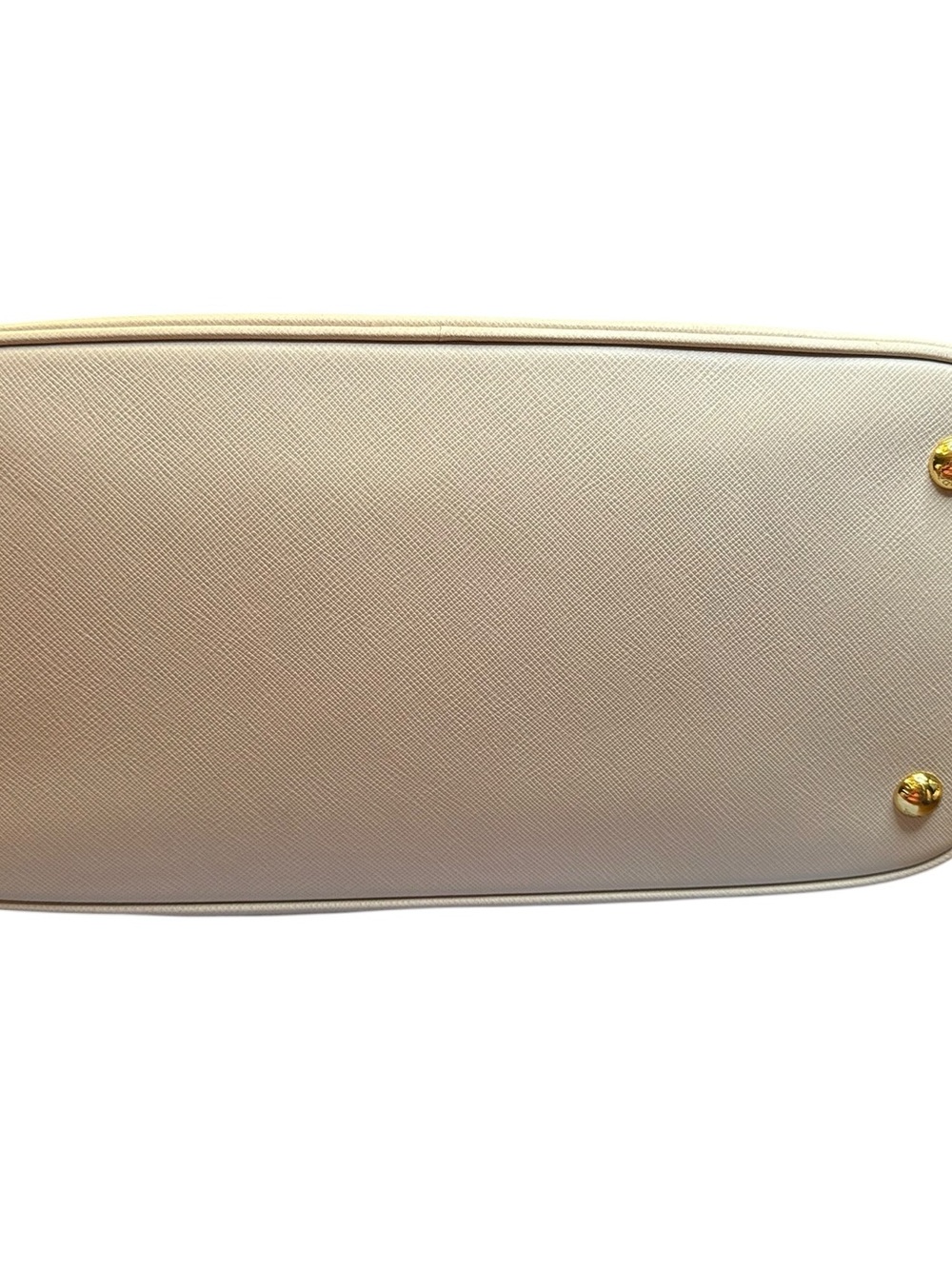 Prada Saffiano Leather Promenade Bag in Pink and Cream (Medium) - Picture 3 of 10